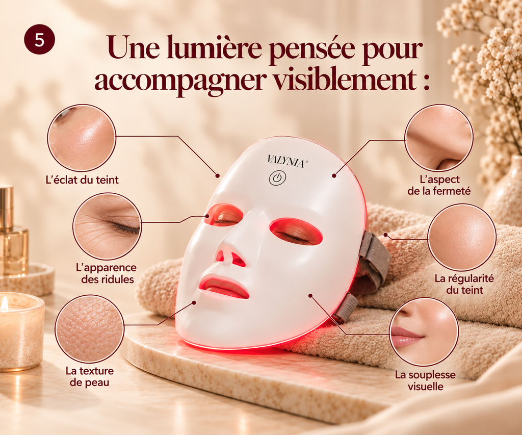 VALYNIA Shift Mask — éclat, ridules, texture, régularité et fermeté