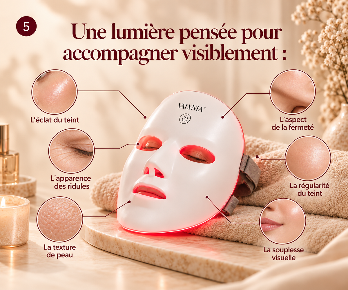 VALYNIA Shift Mask — éclat, ridules, texture, régularité et fermeté